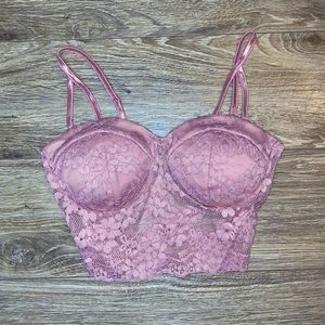 🍬 Pink floral bralette